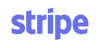 Stripe logo blue